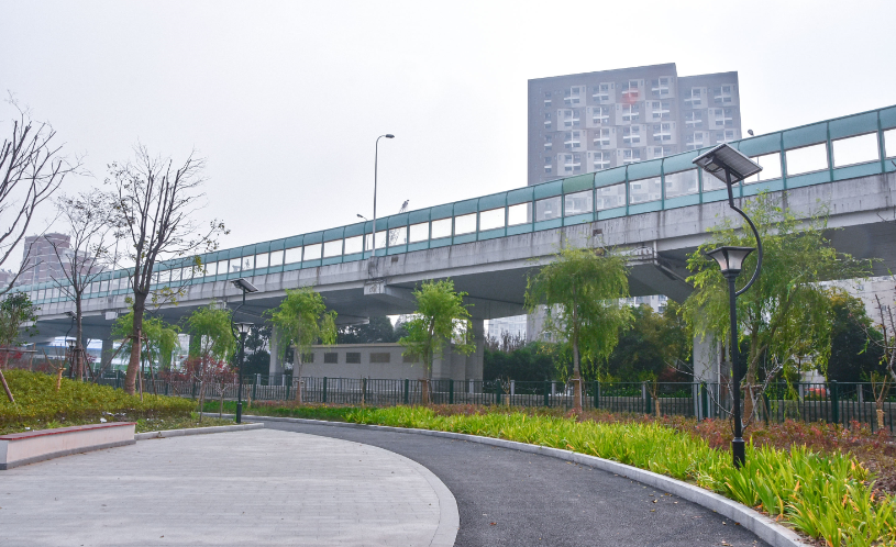 走马塘北侧绿地（政本路中山北二路）新建项目 1800㎡
