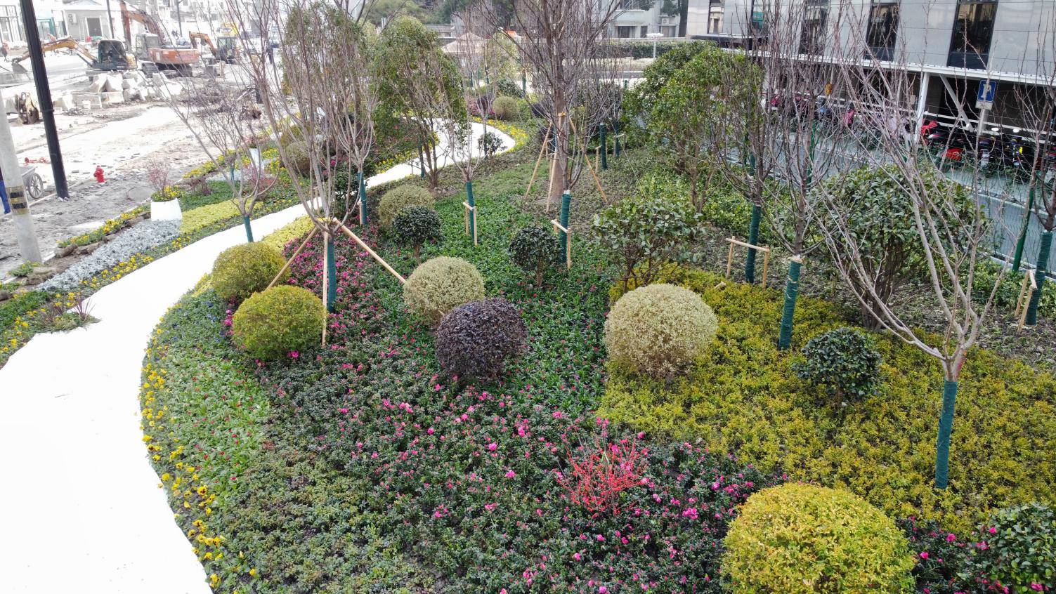 江浦路公共绿地改造项目 6000㎡